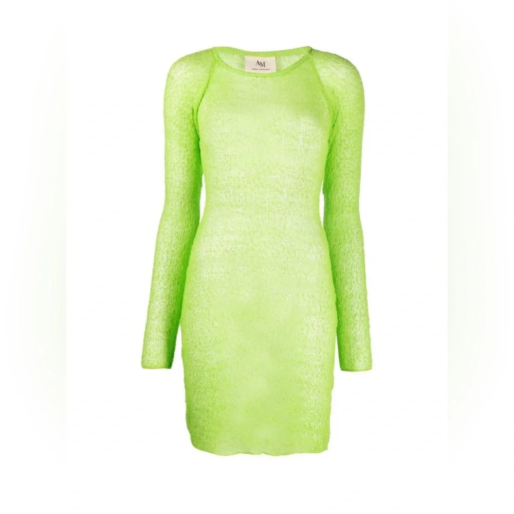 Ambra Maddalena sheer knitted minidress - Picture 3 of 9